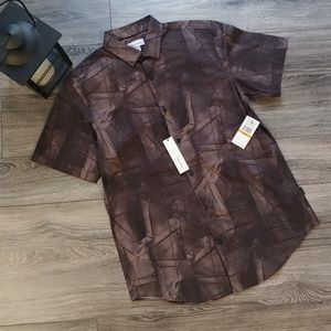 Calvin Klein short sleevw Button down